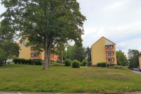 Parkplatzbau in der "kleinen" Fritz-Hecker-Siedlung